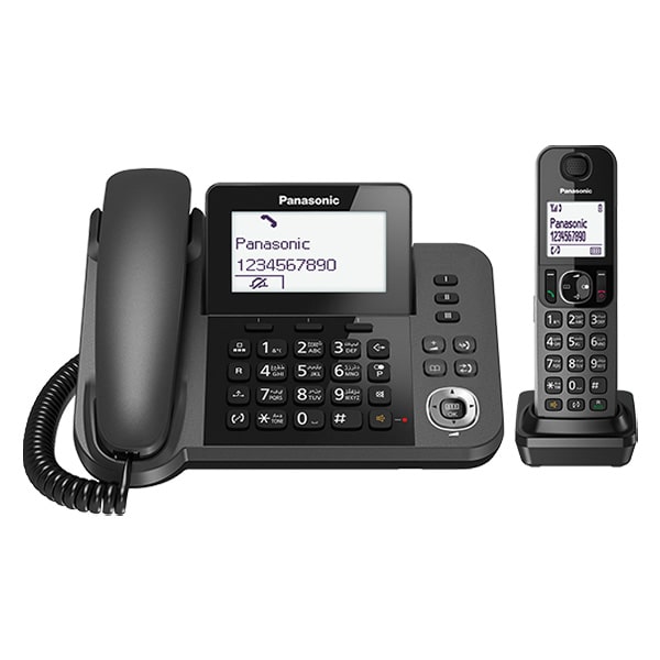 تلفن ثابت بیسیم پاناسونیک مدل KX-TGF310BX | digipana.com