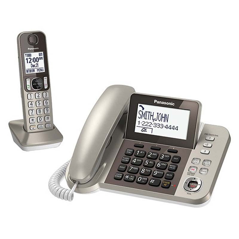 تلفن پاناسونیک مدل KX-TGF350 | گارانتی 12 ماهه پویان | فروشگاه اینترنتی دیجی پانا | نمایندگ رسمی پاناسونیک