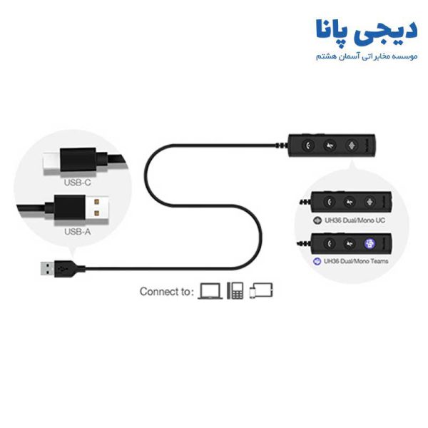 هدست USB یالینک مدل UH36Dual