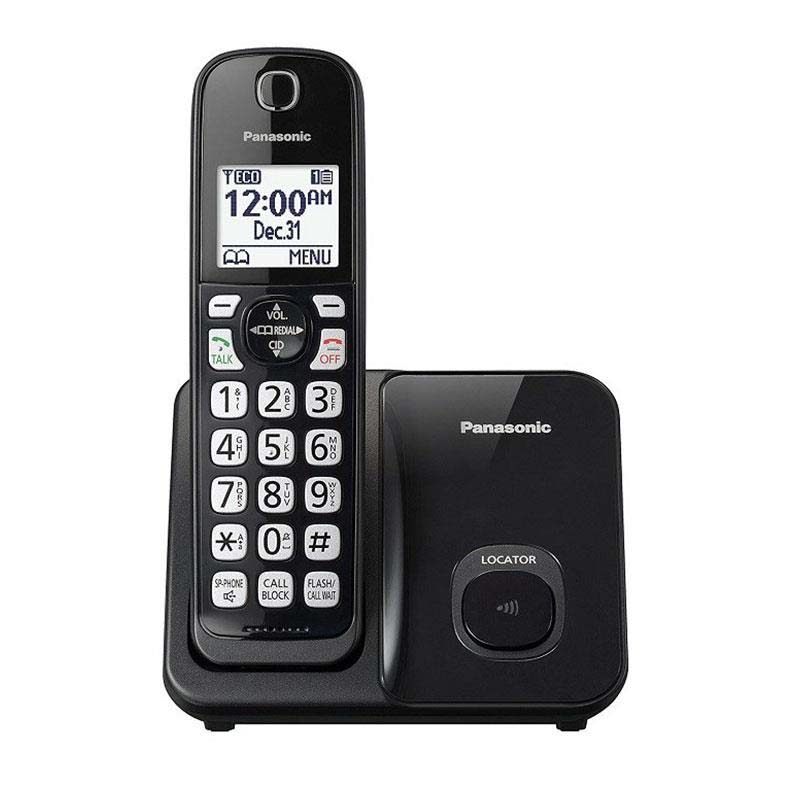 تلفن بیسیم پاناسونیک مدل KX-TGD510 مشکی