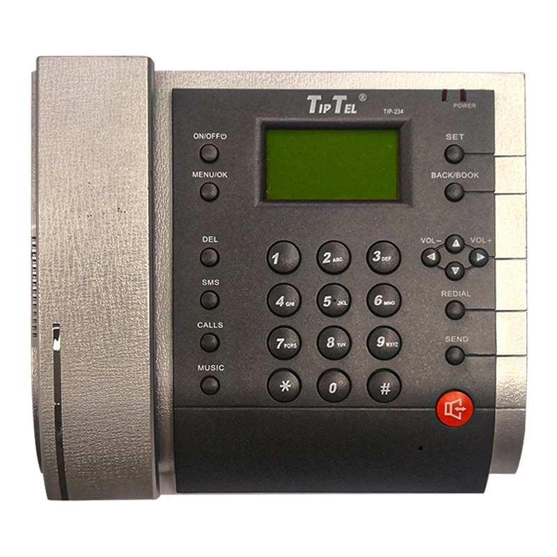 تلفن سیمکارتی تیپ تل TIP-234 | TipTel TIP234 GSM Landline Phone |موسسه مخابراتی آسمان هشتم | فروشگاه اینترنتی دیجی پانا