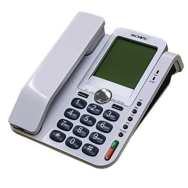 خرید ، مشخصات و قیمت تلفن رومیزی میکروتل مدل Microtel MCT-668CID|فروشگاه اینترنتی دیجی پانا | 05132239200