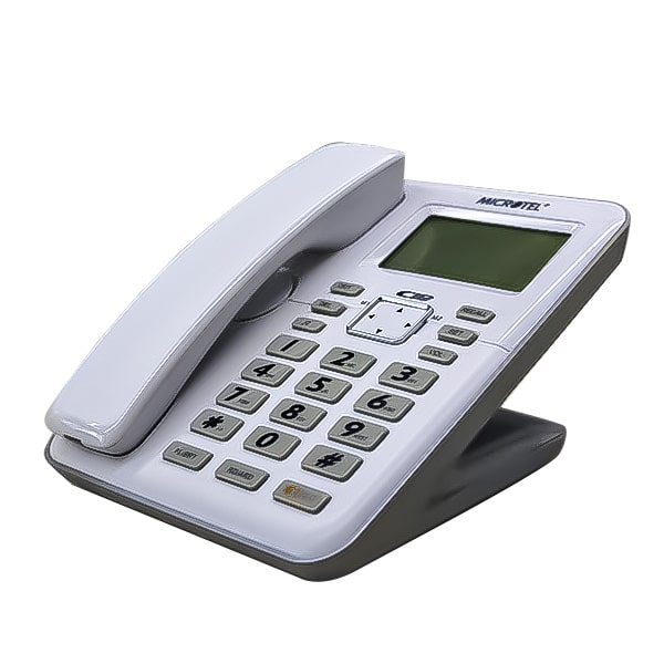 خرید ، مشخصات و قیمت تلفن رومیزی میکروتل مدل Microtel MCT-111CID Landline Phone | فروشگاه اینترنتی دیجی پانا | 05132239200