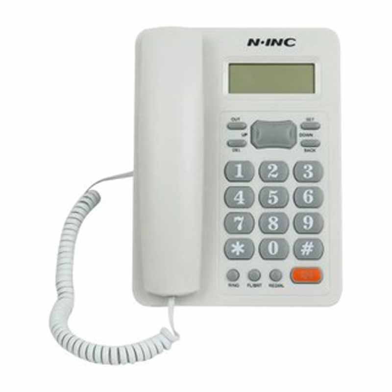 تلفن رومیزی ان آی ان سی مدل N.INC KX-T8207CID | مشکی |فروشگاه اینترنتی دیجی پانا | 05132239200