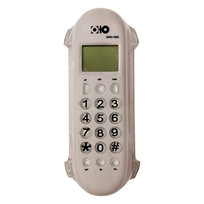 تلفن دیواری اهو مدل OHO-1002| سفید | فروشگاه اینترنتی دیجی پانا | 05132239200