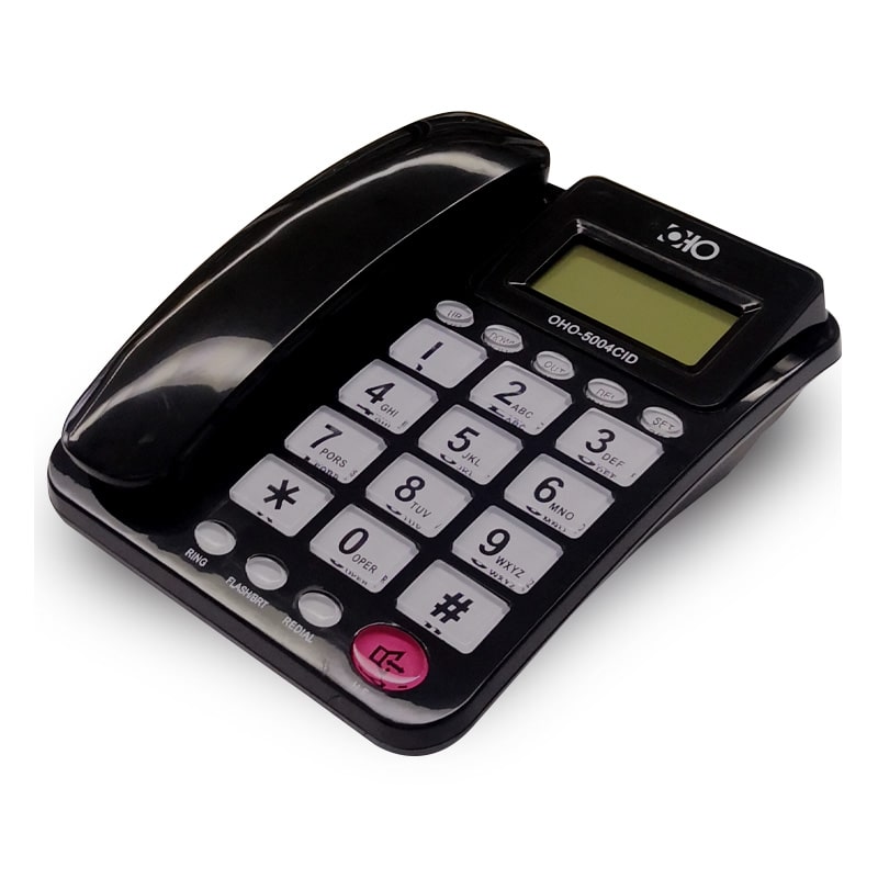 تلفن رومیزی اهو مدل OHO-5004CID | فروشگاه اینترنتی دیجی پانا | 05132239200