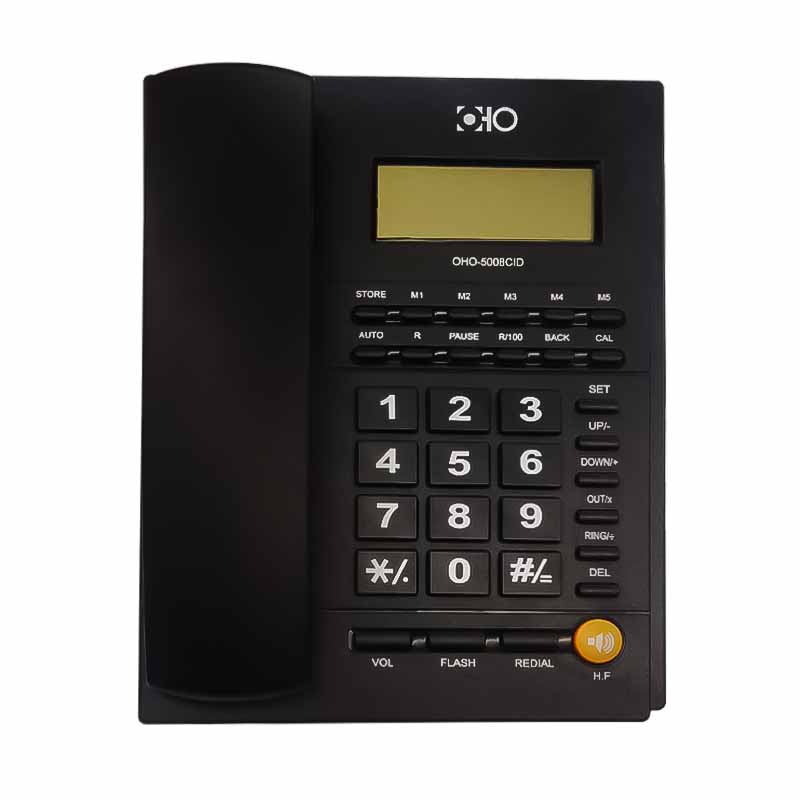تلفن رومیزی اهو مدل OHO-5008CID |فروشگاه اینترنتی دیجی پانا | 05132239200