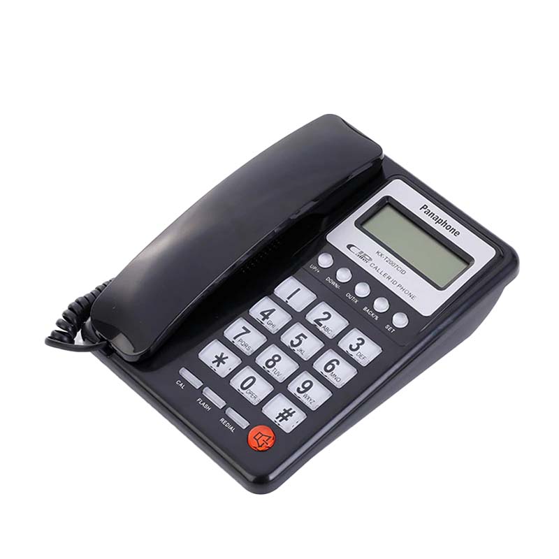تلفن رومیزی پانافون مدل Panaphone KX-T2007CID | مشکی |فروشگاه اینترنتی دیجی پانا | 05132239200