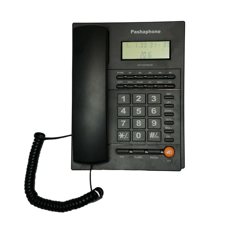 تلفن رومیزی پاشافون مدل KX-T2019CID | فروشگاه اینترنتی دیجی پانا | 05132239200