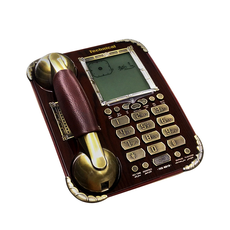 تلفن سلطنتی رومیزی تکنیکال مدل TEC-5818 | فروشگاه اینترنتی دیجی پانا | 05132239200