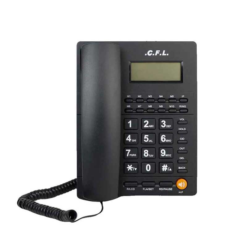 تلفن سی اف ال مدل CFL-7710 | گارانتی 12 ماهه سی اف ال | دیجی پانا ، موسسه مخابراتی آسمان هشتم نمایندگی سی اف ال
