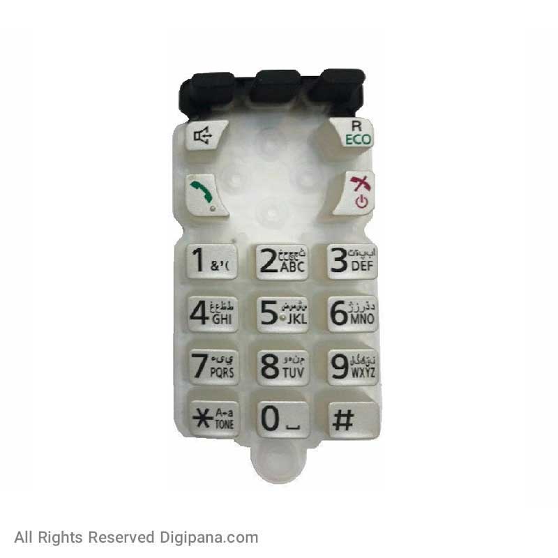 صفحه کلید تلفن بیسیم پاناسونیک مدل KX-TGA671